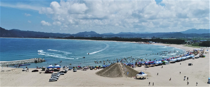 영덕 고래불해수욕장. 경북도 제공