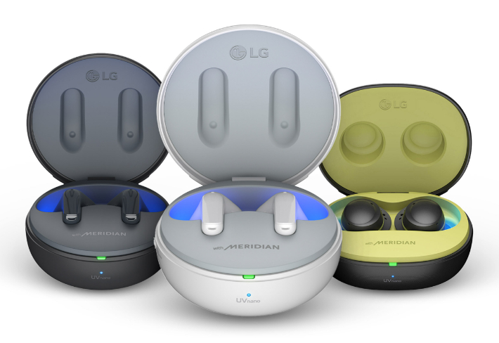 왼쪽부터 TONE-UT60Q, TONE-UT90Q, TONE-UTF7Q 제품 이미지. LG전자 제공