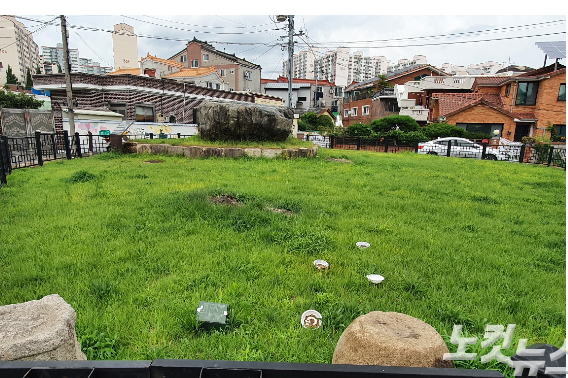 김해 무계리지석묘(경상남도 기념물 151호). 이형탁 기자