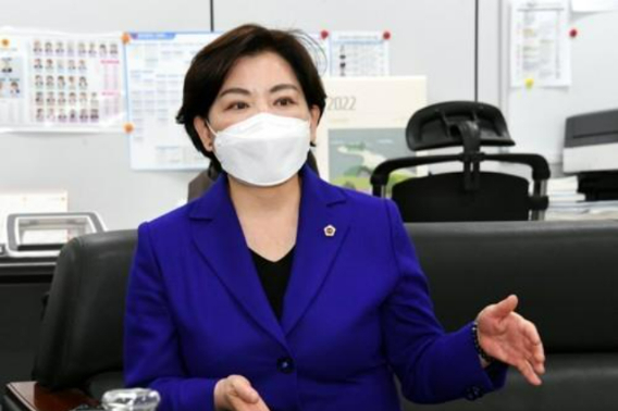 박미정 광주광역시의원. 연합뉴스 