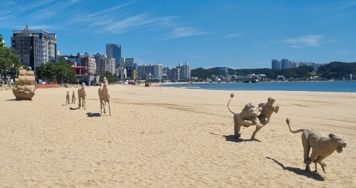 포항영일대해수욕장. 포항시 제공