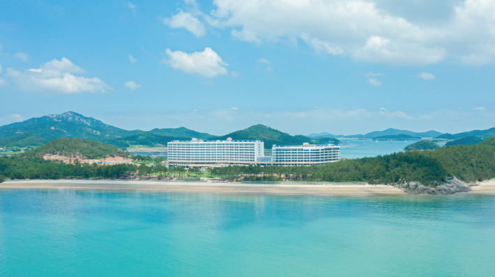 라마다프라자&씨원리조트 자은도 전경. KT 전남전북 광역본부 제공