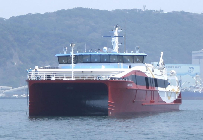 코리아프라이드호. 고려고속훼리 제공