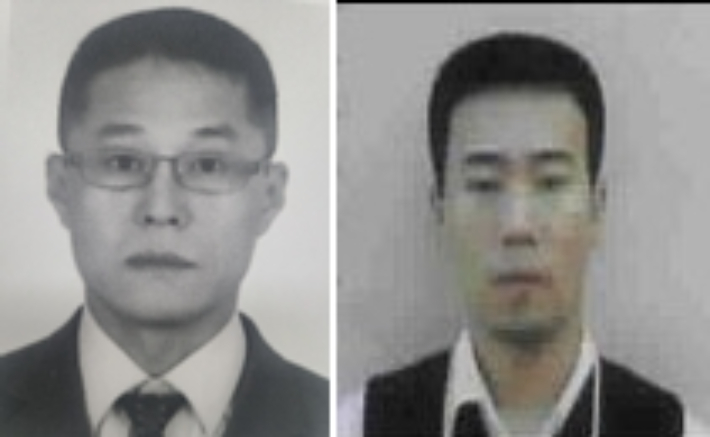 신상정보 공개가 결정된 '대전 국민은행 강도살인 사건' 피의자 이승만(왼쪽·52), 이정학(51). 대전경찰청 제공