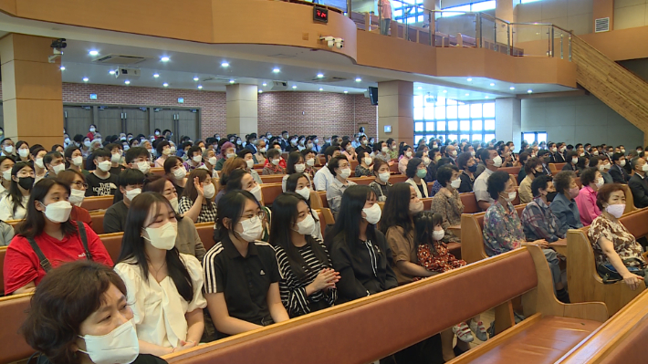 경북지역 2022 원데이 다니엘기도회가 진량제일교회에서 열렸다.