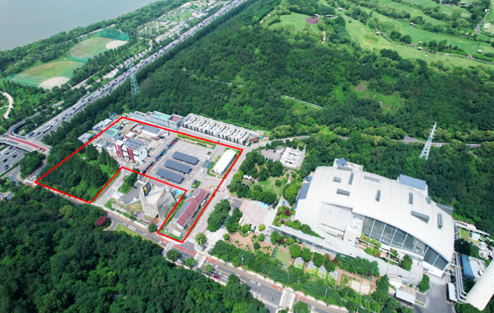 신규 광역자원회수시설 예정지인 현 마포자원회수시설 부지. 서울시 제공