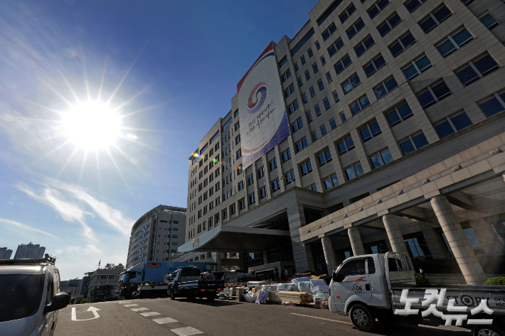 용산 대통령실. 인수위사진기자단