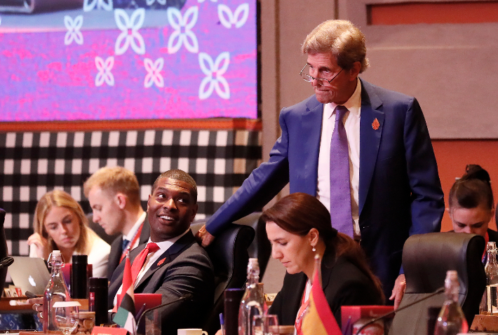 G20 환경·기후장관 회의 참석한 美 기후특사·환경청장. 연합뉴스