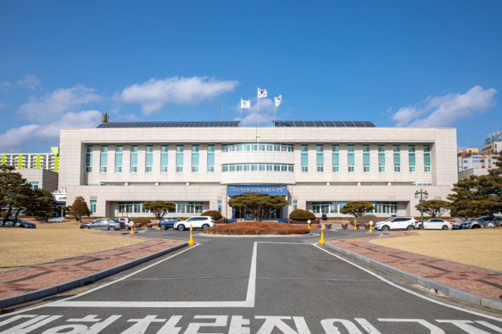 광양시청 전경. 광양시 제공 