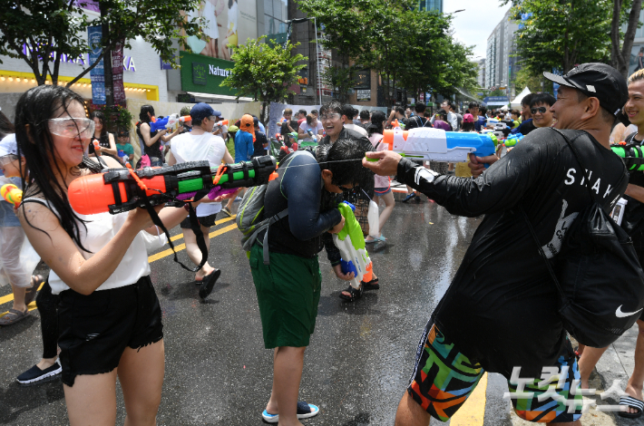 신촌물총축제. 자료사진