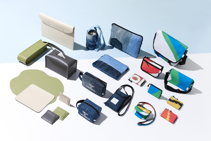 현대백화점 '업사이클링 굿즈' 상품 모음. 현대백화점 제공 