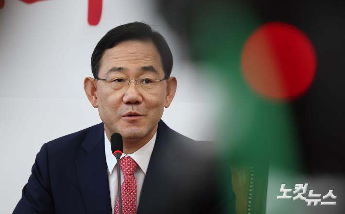 주호영 국민의힘 전 비대위원장이 6일 국회에서 