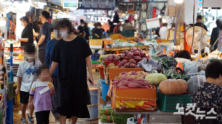 제주시 동문재래시장 모습. 고상현 기자