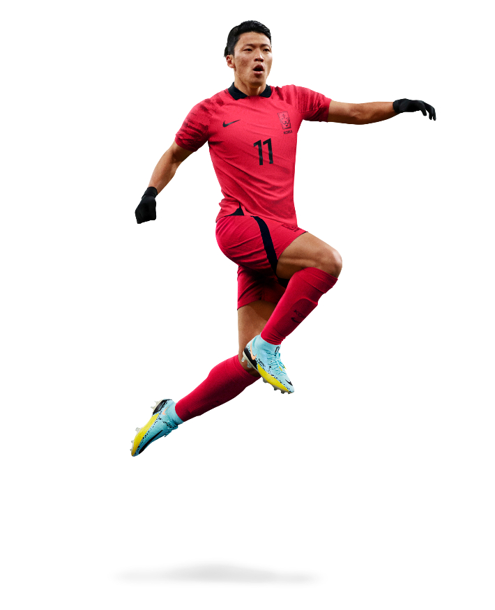 나이키가 공개한 한국의 2022년 카타르 월드컵 유니폼. 나이키 제공