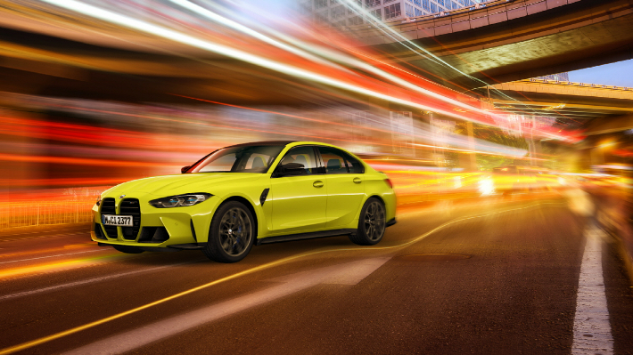 BMW M3 컴페티션 세단 상파울로 옐로우 에디션. BMW그룹 코리아 제공
