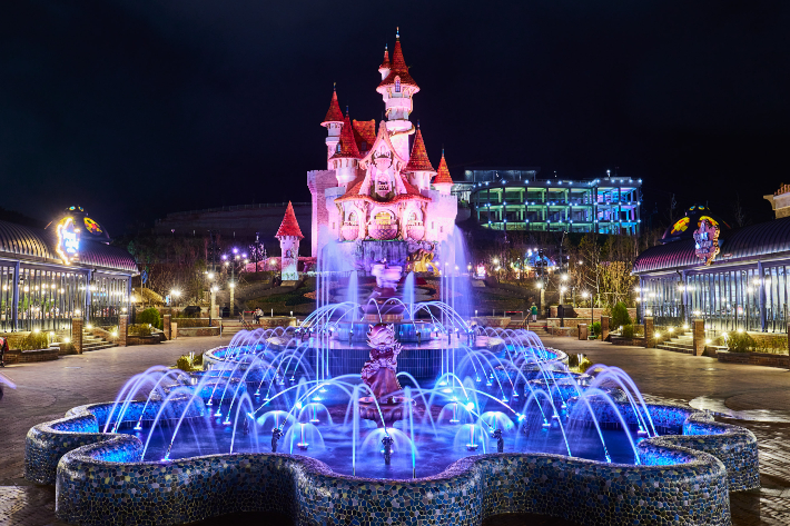 롯데월드 어드벤처 부산 로리캐슬 전경. 롯데월드 부산 제공