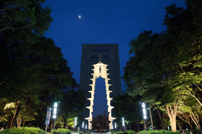 경주 보문관광단지에 있는 경주엑스포대공원 전경. 경주엑스포대공원 제공