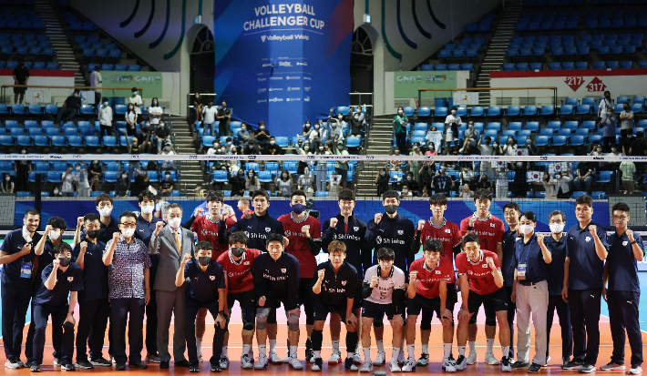 한국 남자 배구대표팀 자료사진. 