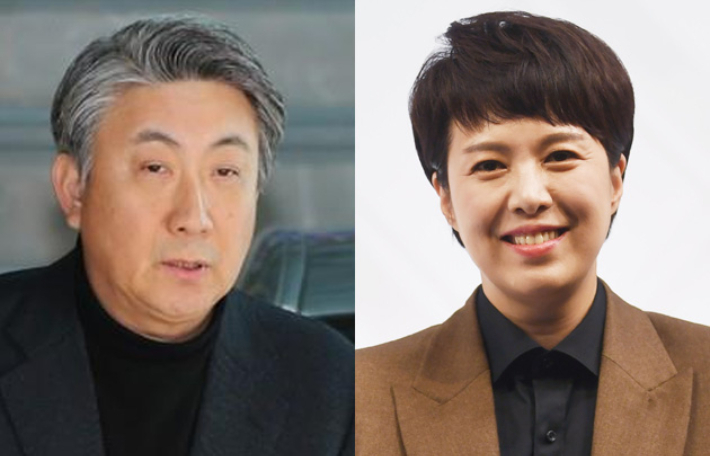 이동관 전 청와대 홍보수석(왼쪽), 김은혜 대통령실 홍보수석. 연합뉴스