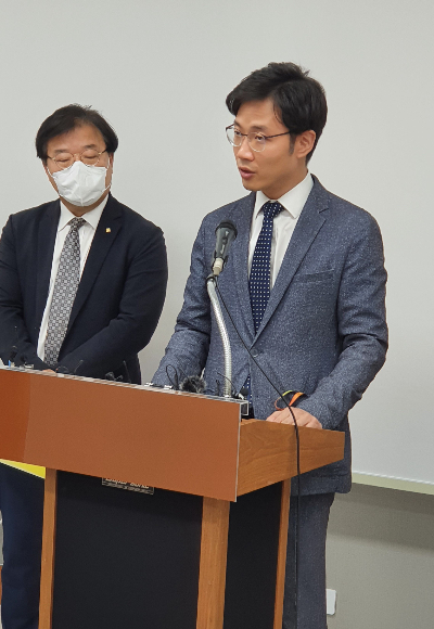송태진 신청사건립TF팀장.  맹석주 기자
