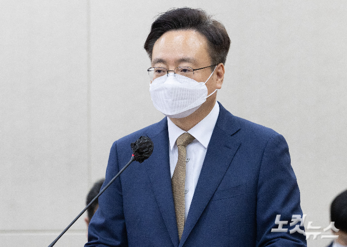 조규홍 보건복지부 장관. 윤창원 기자