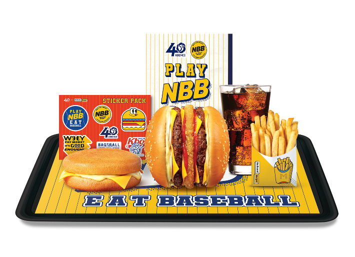 신세계푸드 '노브랜드 버거', KBO 리그 40주년 기념 '베이스볼 버거팩' 출시