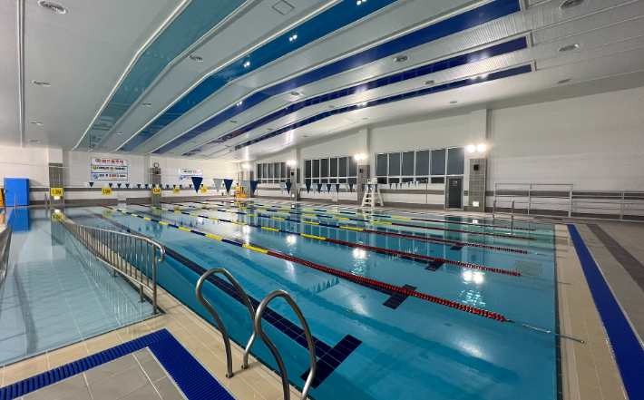 감계복지센터 수영장. 창원시설공단 제공