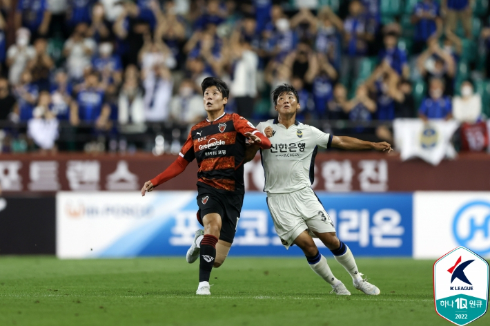 포항 스틸러스와 인천 유나이티드 경기 자료사진. 한국프로축구연맹