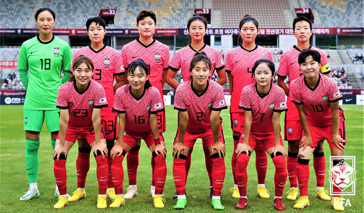 여자 축구대표팀. 대한축구협회 제공