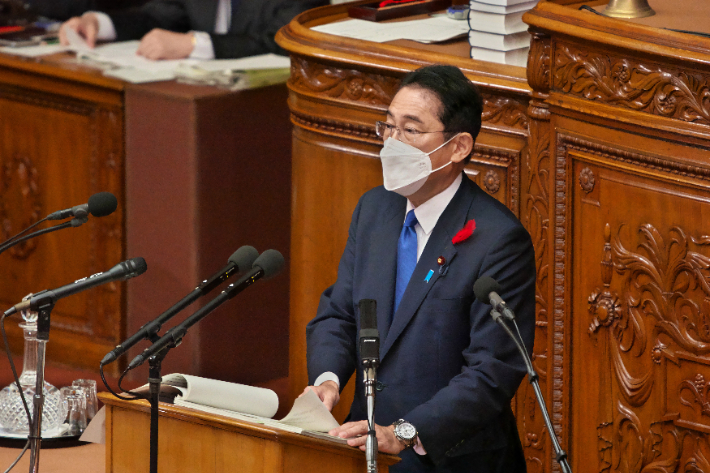 기시다 후미오 일본 총리. 연합뉴스