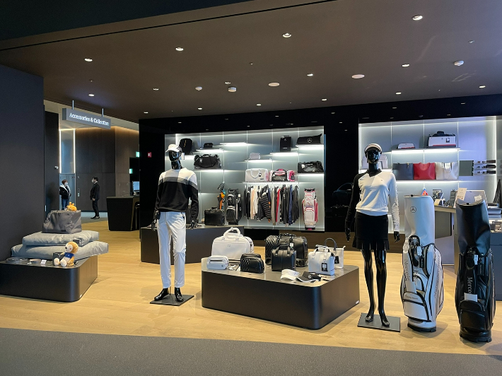 메르세데스-벤츠코리아, 골프 브랜드 테일러메이드와 2022 FW 시즌 신제품 출시. 메르세데스-벤츠코리아 제공