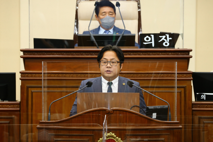 김기홍 강원도의회 의원. 강원도의회 제공 