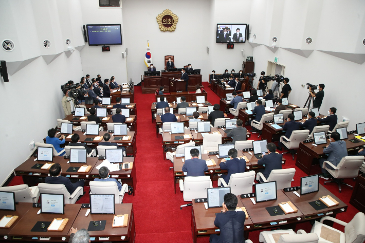 제주도의회 전경