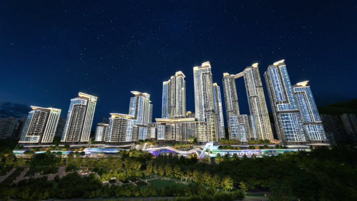 아크로 라로체 투시도. DL이앤씨 제공