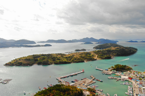전남 여수시 돌산읍 송도. 전라남도 제공