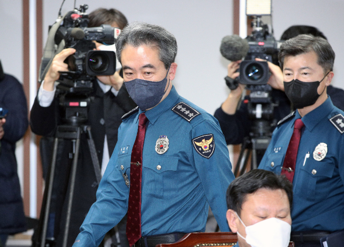 윤희근 경찰청장. 연합뉴스