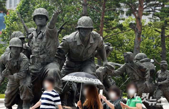 서울 용산구 전쟁기념관. 황진환 기자