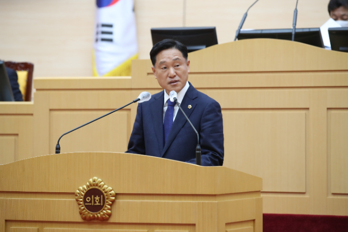 전남도의회 강문성 의원. 전남도의회 제공