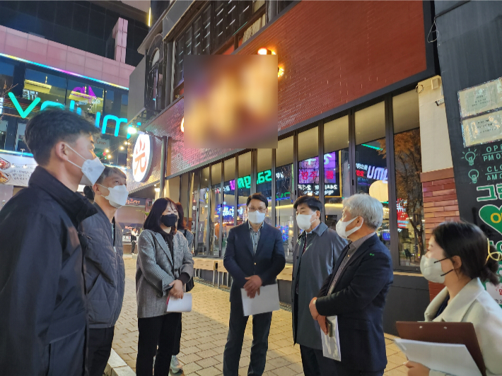 지난 17일 수능 당일 합동점검. 광주광역시 제공