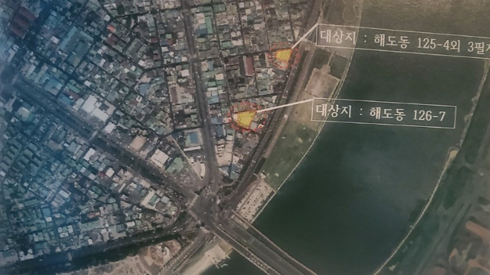 포항시는 해도동 일원에 도심밀착형 도시숲 조성을 추진하고 있다. 포항시의회 제공