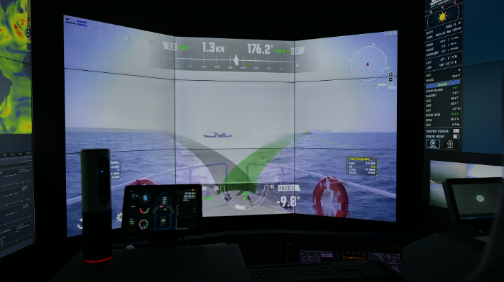 자율운항 시험선 단비. 대우조선해양 제공