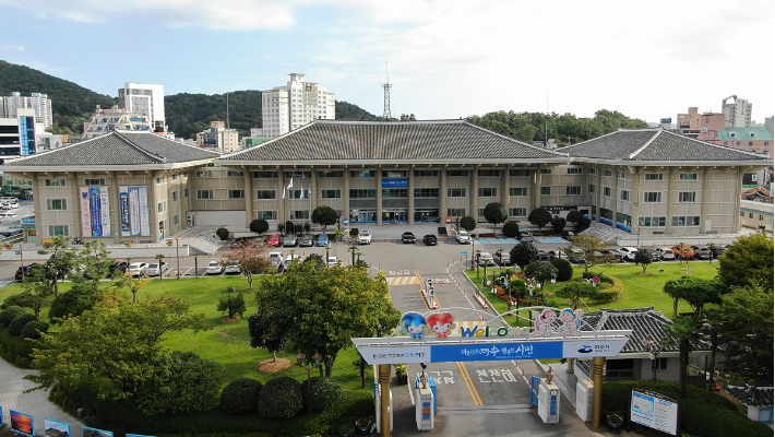 전남 여수시청사 전경. 여수시 제공