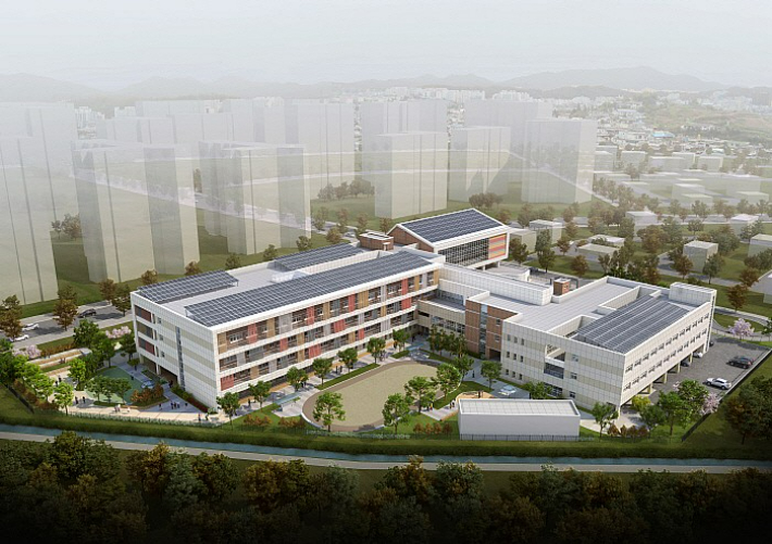선운 특수학교인 '선예 학교' 조감도. 광주시교육청 제공