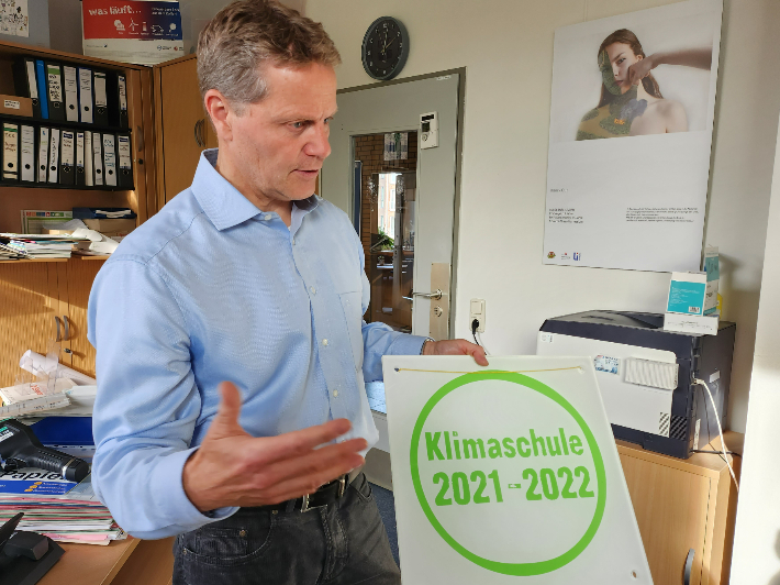 독일 함부르크의 기후교육을 총괄하는 비욘 폰 클라이스트. 류도성 기자