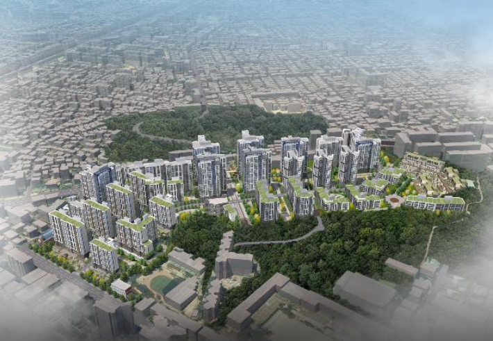 서울 서초구 방배13구역 재건축 계획안 조감도. 서울시 제공