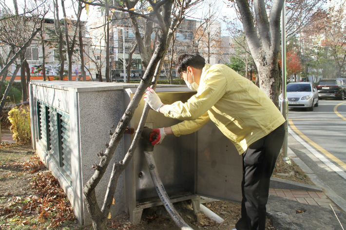 광주시, 민방위 비상급수시설 현장점검. 광주시 제공