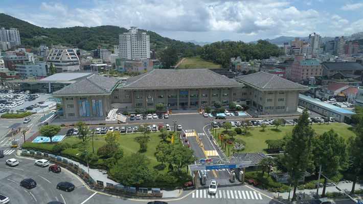 전남 여수시청사 전경. 여수시 제공