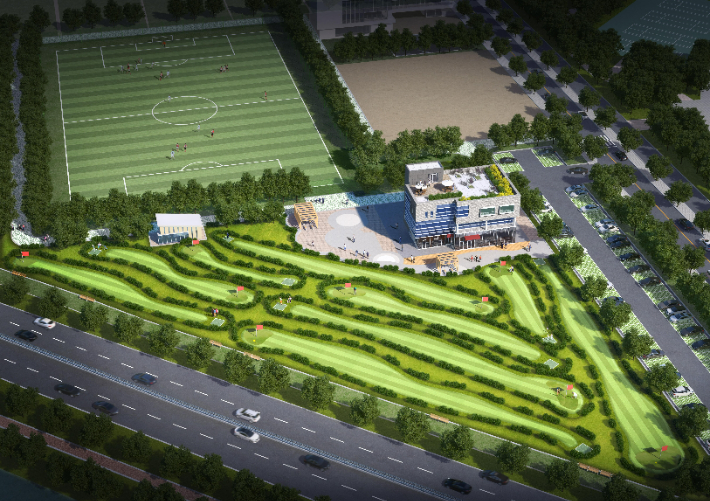 의령 시니어친화형 국민체육센터 조감도. 경남도청 제공