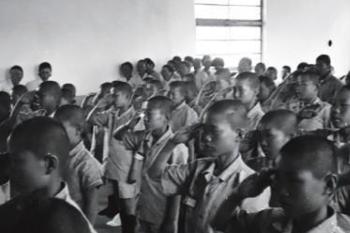 1970년 선감학원 아동들. 국가인권위원회 제공