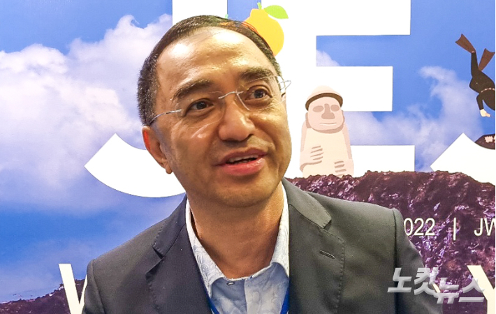 말레이시아 여행사 골든 데스티네이션 CEO 미타 림 씨는 "제주 직항 노선 재개가 시급하다"고 말했다. 김대휘 기자